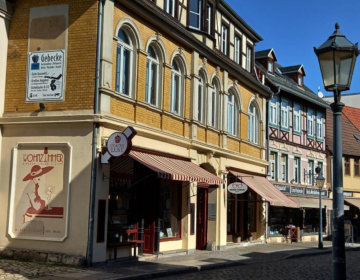 Apartment Silberne Lilie Quedlinburg Eksteriør bilde